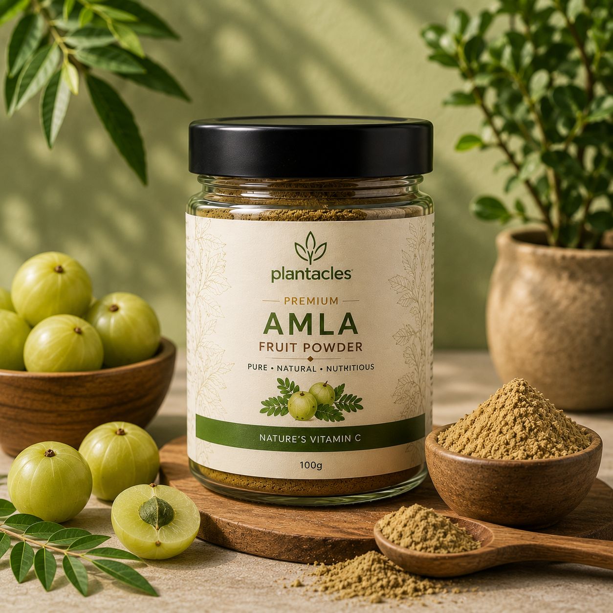 Plantacles Premium Amla Powder